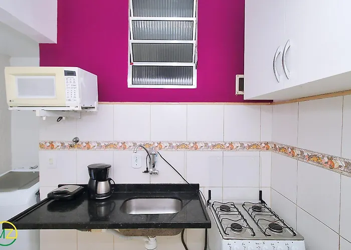 Studio econômico com vista mar em Copacabana Rio de Janeiro
